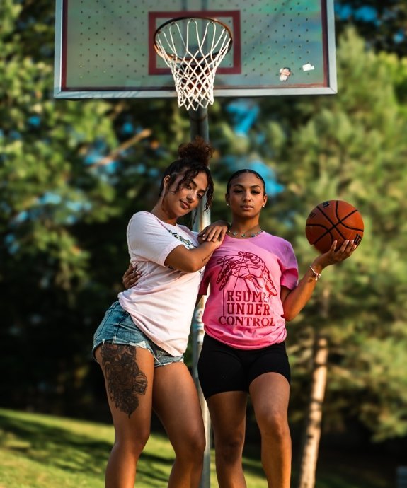 RSUME Signature Pink Tee